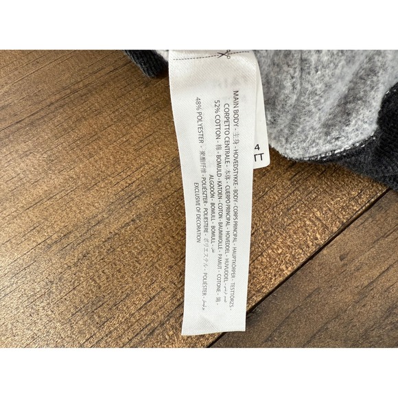 Ariat Women Charcoal Embroidered Gray Hoodie Sweatshirt Western Rodeo Cowgirl XL - Picture 6 of 10